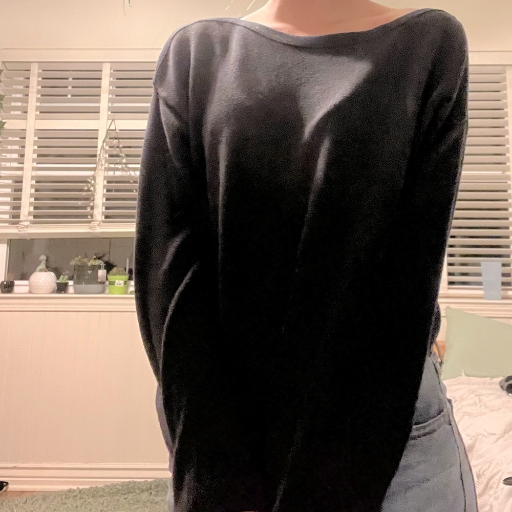 Adorable black sweater.